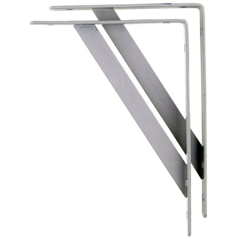  Suporte Prateleira 50cm Branco - Starfer