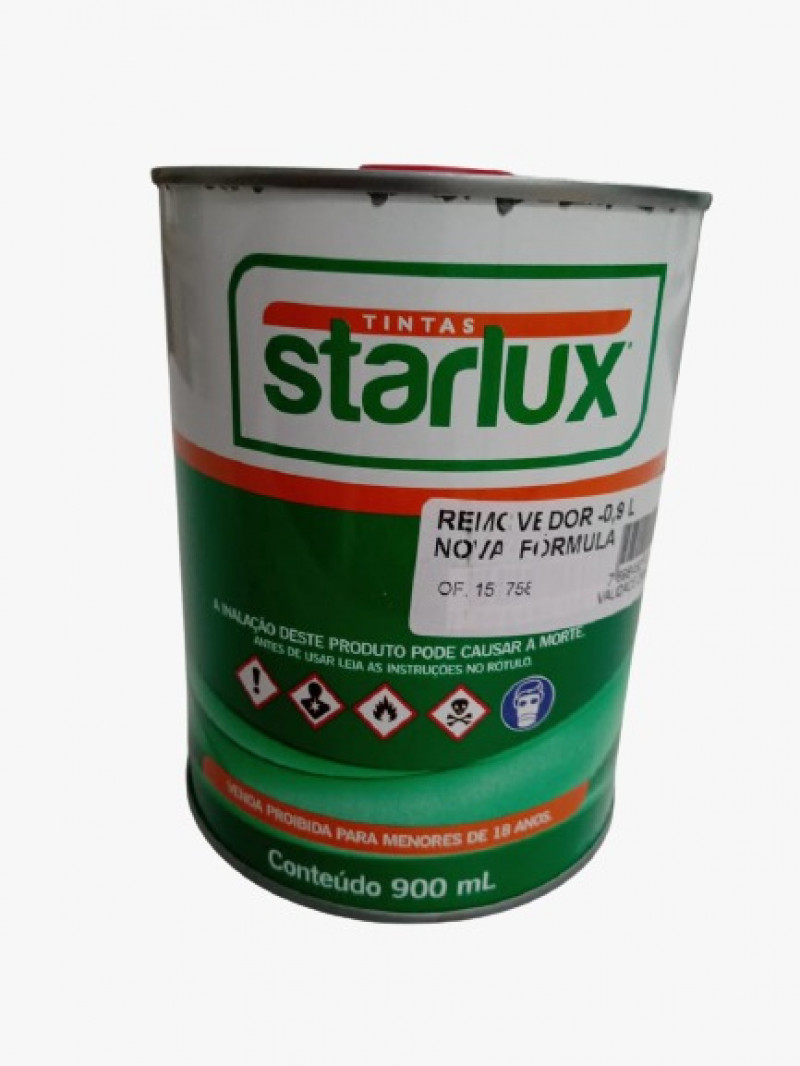  Removedor Liq Nova Formula 0,9l - Starlux