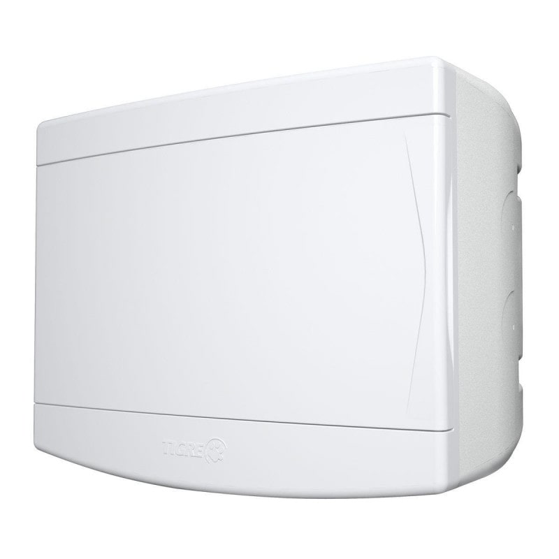 Quadro de Distribuição 6/8 Disjuntores Sobrepor Sem Barramento 33048424- Tigre 