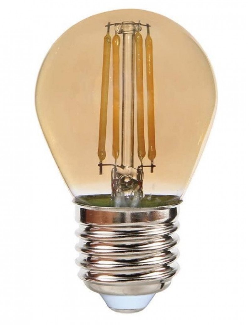 Vintage Led Bolinha 2W Biv 2400K - Ourolux