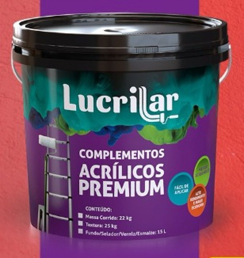 Selador Acrilico 15L - Lucrilar
