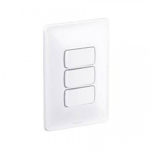 2 Interruptores Simples + 1 Paralelo 10A 250V - Pial