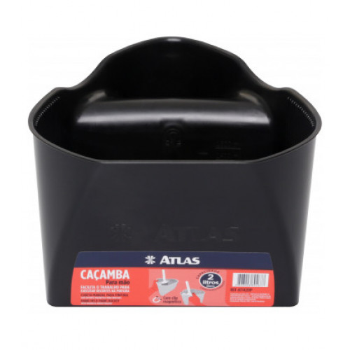 Caçamba de Plástico para Mão 2 litros At1420p - Atlas 