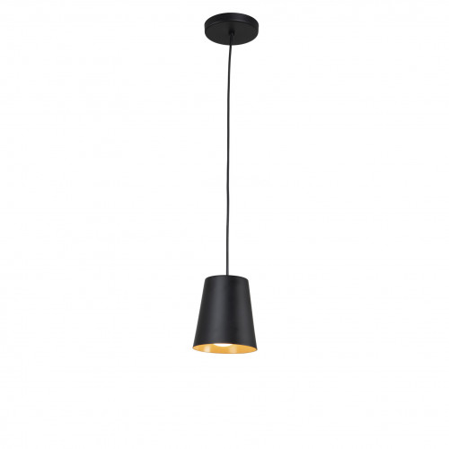 Pendente Baldy P Preto/Dourado 5556.03.04 - Metaldomado