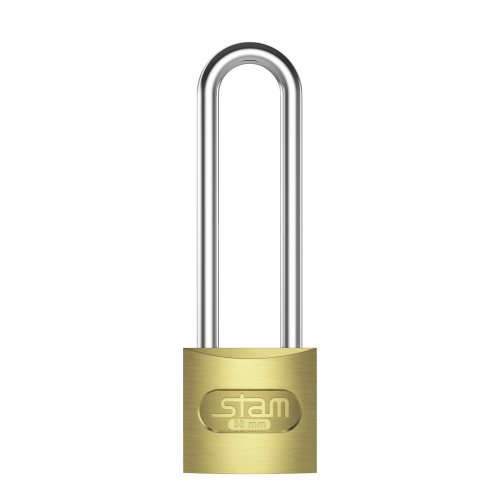 Cadeado Zamac E-coat 30mm Haste Longa - Stam
