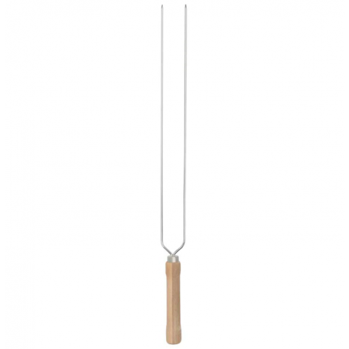 Espeto Duplo para Churrasco 55cm - Mor