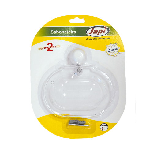 Saboneteira Samba Branco JSSB - Japi
