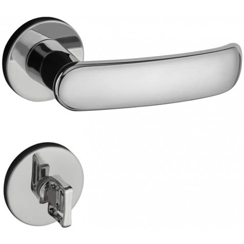 Fechadura Madri Zm Roseta 506-80b Cr 54020014 - Pado