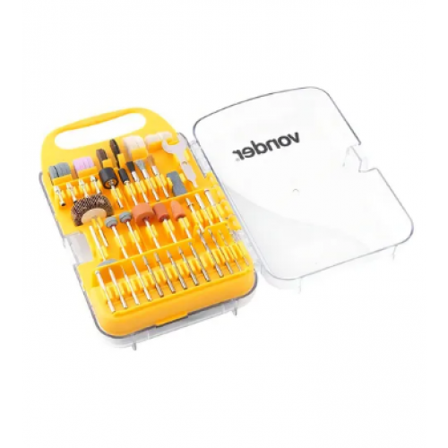 Kit Acessórios P/ Microrretífica C/ 181 Peças Arv 181 - Vonder