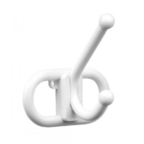 Cabide Parede 1 Gancho 502-2 Branco - Primafer