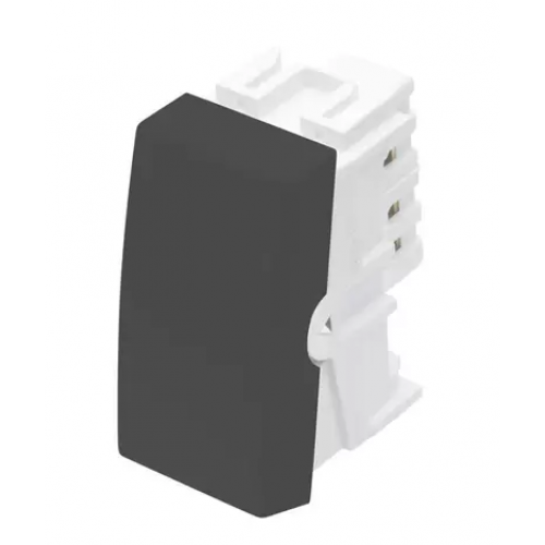 Módulo Interruptor Simples Preto 16A 4027 - Fame