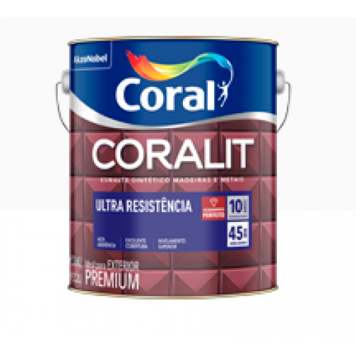 Tinta Coralit Ultra Resistência Branco Base B T 2,1l - Coral