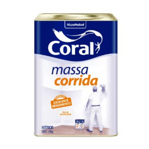 Massa Corrida 25kg - Coral