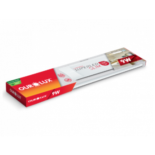 Luminária Led Slim 9W 6500K 05898 - Ourolux