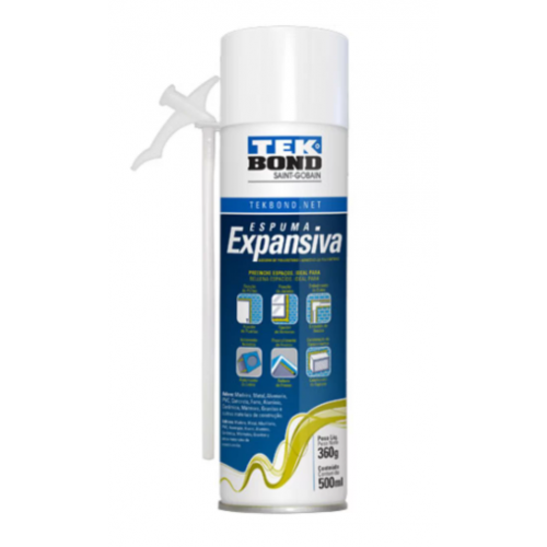Adesivo  Espuma Expansiva 360g - Tekbond