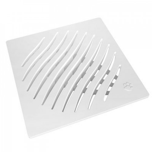 Grelha quadrada Branca 100mm 27505007 - Tigre