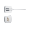 Fechadura para Banheiro 823/25 Roseta Quadrada Oxidado - Stam