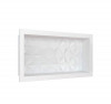 Nicho de Mármore Sintético Branco 60x30 89998 - Cozimax 