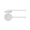 Chuveiro Plástico Branco 6"X1/2" Cv61- Astra 