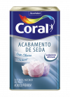 Tinta Acrílica Acabamento de Seda Cor Branco 18L - Coral