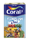 Tinta Acrílica Coralar Duo Amarelo Frevo 18L - Coral