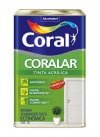 Tinta Coralar Econômica Acrílica Fosco Branco Gelo 18L - Coral