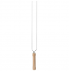 Espeto Duplo para Churrasco 55cm - Mor