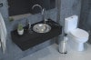 Lavabo de Sobrepor Redondo em Aço Inox Alto Brilho 30cm - Tramontina