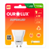 Lâmpada Superled GU10 4W BIV 6500K 38º - Ourolux