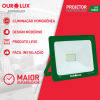 Superled Projetor Slim 30W BIV Verde - Ourolux