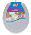  Assento Sanitário Almofadado Prime Cinza Cl 2386 - Herc