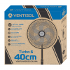 Ventilador Coluna Turbo 6p 40cm Preta - Ventisol 